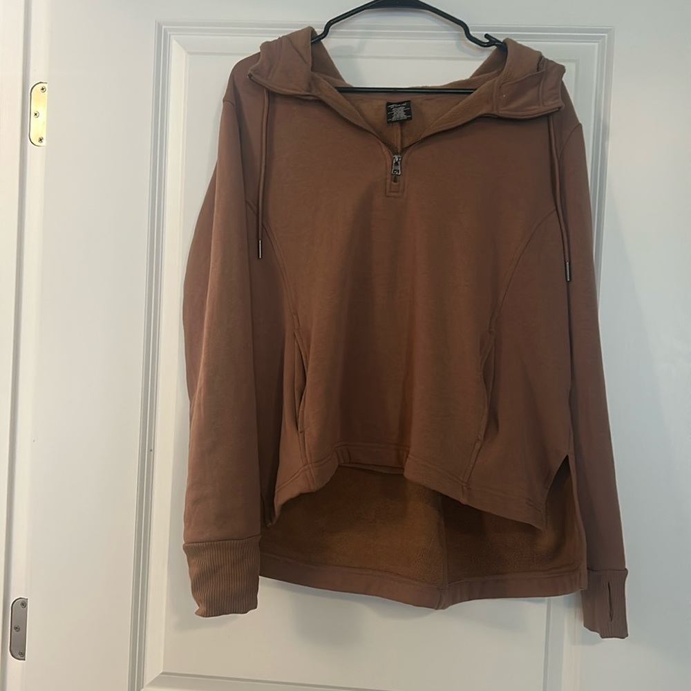 three quarter zip